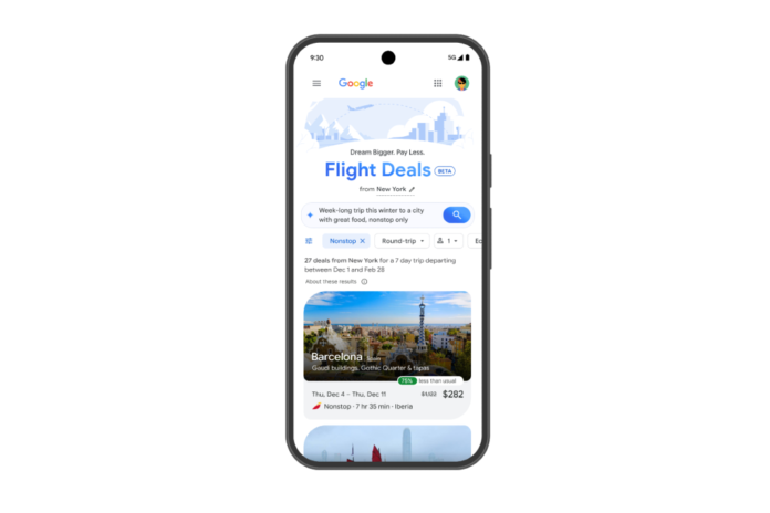 Google Launches Flight Deals AI Tool to Find Budget Trips in Conversational Searches