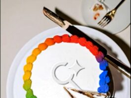 Google Gemini Cake