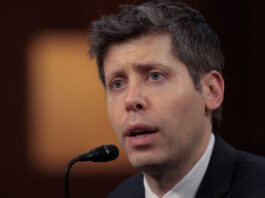 WASHINGTON, DC - MAY 08: OpenAI CEO Sam Altman testifies before the Senate Committee on Commerce, Science, and Transportation in the Hart Senate Office Building on Capitol Hill on May 08, 2025 in Washington, DC. Altman and tech leaders from Microsoft, Advanced Micro Devices (AMD) and CoreWeave testified about the global artificial intelligence race and how the United States can remain competitive. (Photo by Chip Somodevilla/Getty Images)