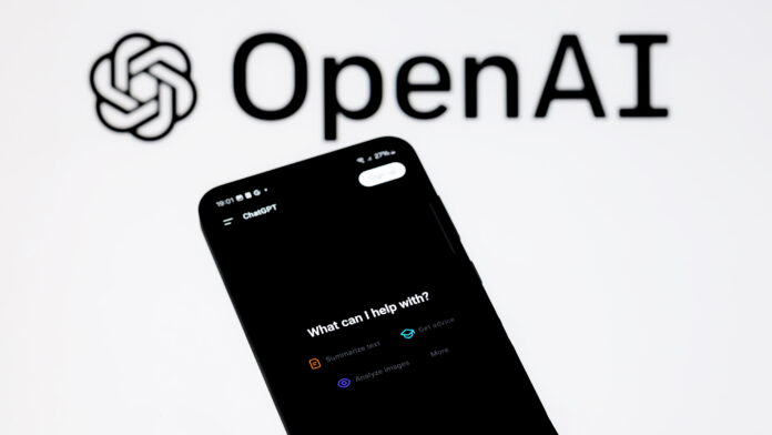 The OpenAI - ChatGPT application is displayed on a mobile phone. OpenAI announces GPT-5, its latest and most advanced AI model, in Brussels, Belgium, on August 7, 2025. (Photo by Jonathan Raa/NurPhoto via Getty Images)