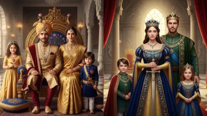 10 Gemini AI Photo Editor Prompts to Turn your Family Photos into a Royal Portrait