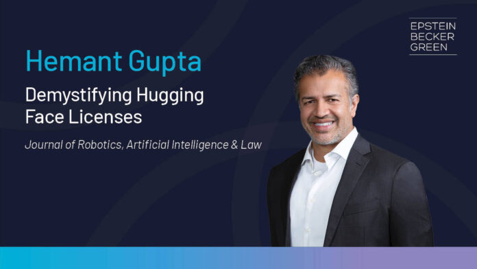 12783.jpeg Demystifying Hugging Face Licenses | Epstein Becker Green