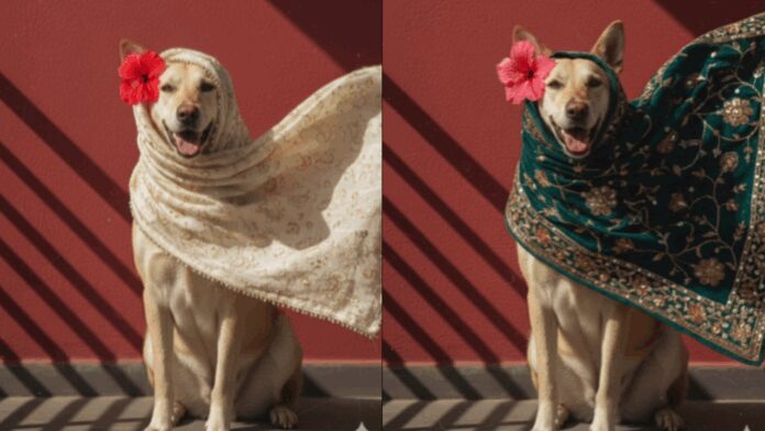 Pet Dog Joins Google’s Gemini AI Retro Photo Trend! Internet Can’t Get Enough | Viral Video | Viral