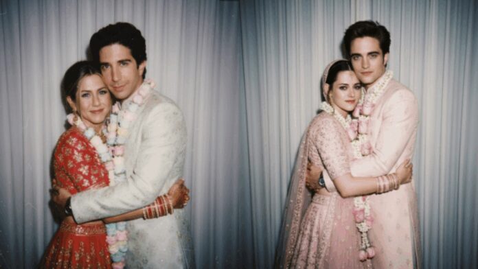 Google’s Gemini Nano Banana AI Gives Hollywood Couples A Desi Wedding- From Ross & Rachel To Edward & Bella- Viral | Viral
