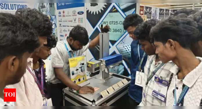 Expo displays welding robots, AI applications for industries | Trichy News