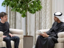 OpenAI CEO Sam Altman meets UAE President Sheikh Mohamed bin Zayed Al Nahyan to boost AI research and usage