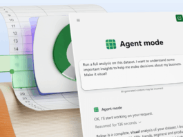 hero image for microsoft 365 copilot agent mode in excel