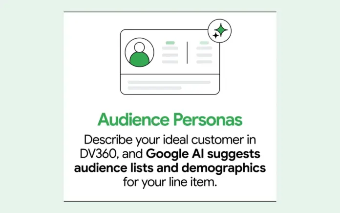 Google makes AI audience personas available to all Display Video 360 users