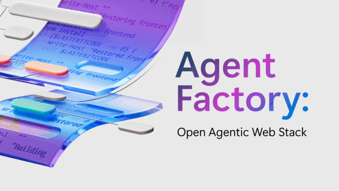 Agent Factory: Designing the open agentic web stack