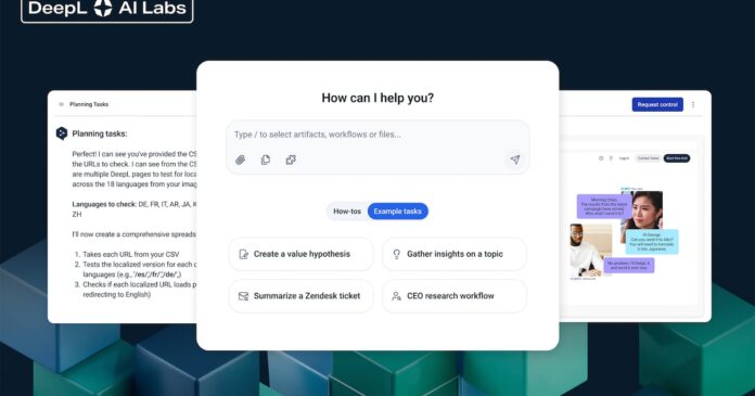 E4T7UBFTBRAIDJSJXYAEYSM66I.jpg DeepL launches autonomous AI agent to automate corporate tasks - CHOSUNBIZ - Chosun Biz
