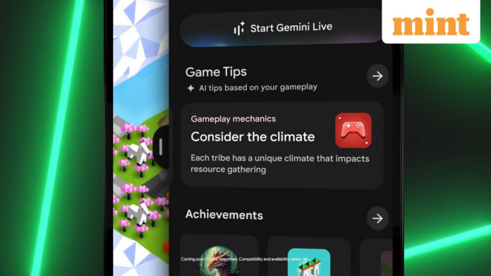 Google's new Sidekick feature brings Gemini Live for games