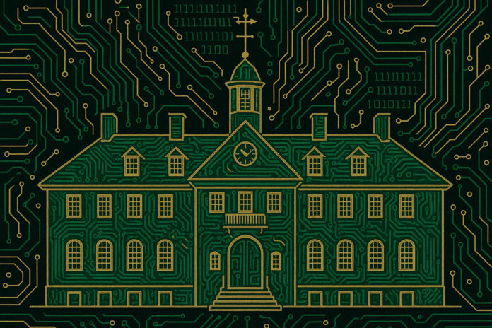 ai-900.jpg Offered through the School of Computing, Data Sciences & Physics, the AI minor emphasizes not just technical skills, but also ethical responsibility and broad, interdisciplinary applications. (ChatGPT-generated image)