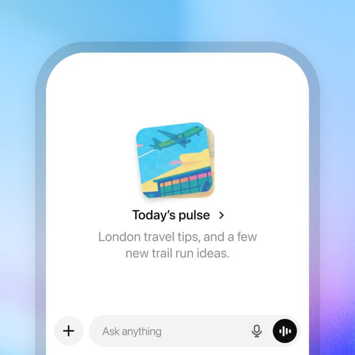 ChatGPT Pulse Debuts As OpenAI’s Proactive AI Assistant For Daily Summaries