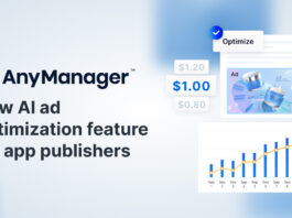 AnyMind Group launches AI ad optimization feature on AnyManager, cutting app ad operations workload by 84%