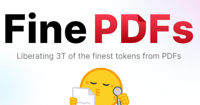 Hugging Face Releases FinePDFs: A 3-Trillion-Token Dataset Built from PDFs
