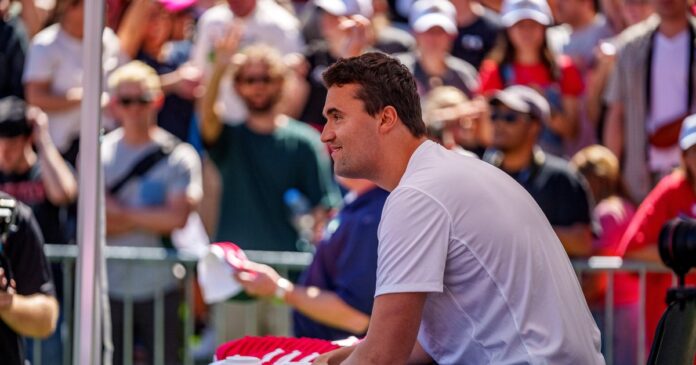 gettyimages-2234095256.jpg AI fuels false claims after Charlie Kirk's death, CBS News analysis reveals
