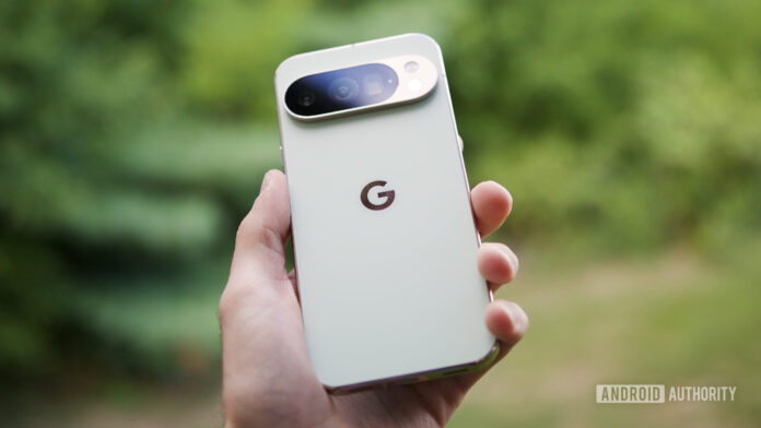 google-pixel-10-pro-jade-back-hero-scaled.jpg Someone holding the Google Pixel 10 Pro in its Jade color.