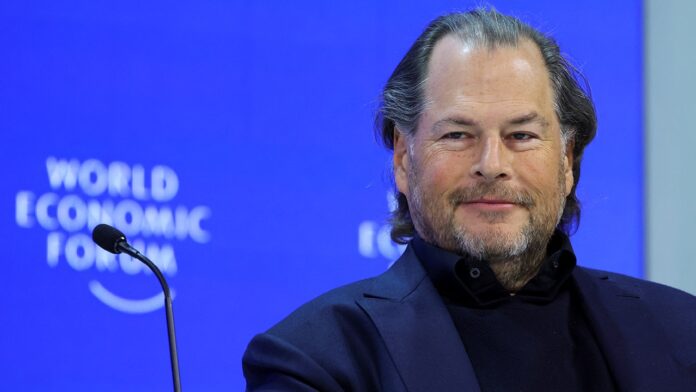 marc-benioff-world-economic-forum.jpg Salesforce reduces customer support workforce from 9,000 to 5,000 using AI