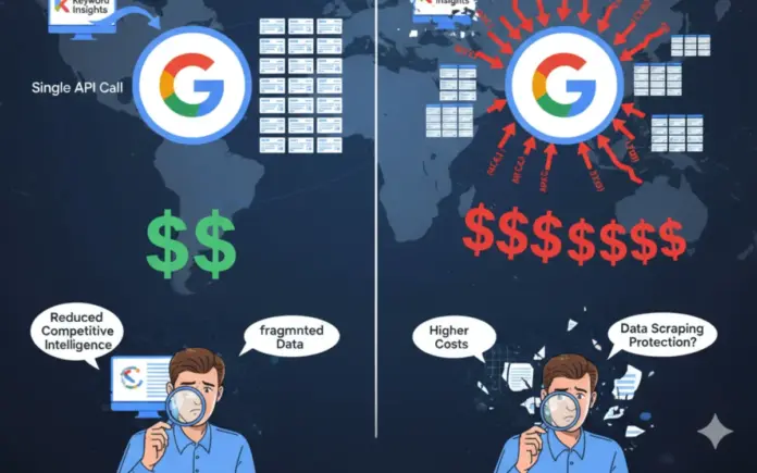 new-vs-old-google-scrapping.webp.webp Google eliminates n=100 SERP parameter forcing cost increases for SEO tools