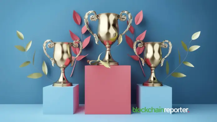 podium9-8.webp.webp LINK Leads Top 10 AI Agent Projects By Social Activity On LunarCrush