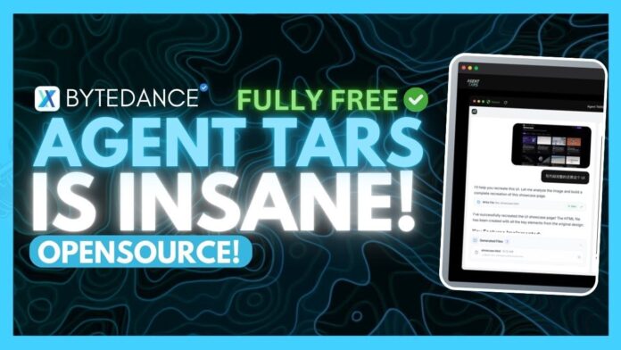 TARS Agent AI operating system interface for task automation