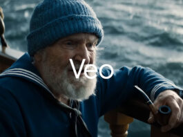 Veo 3-generated image of an old sailor.