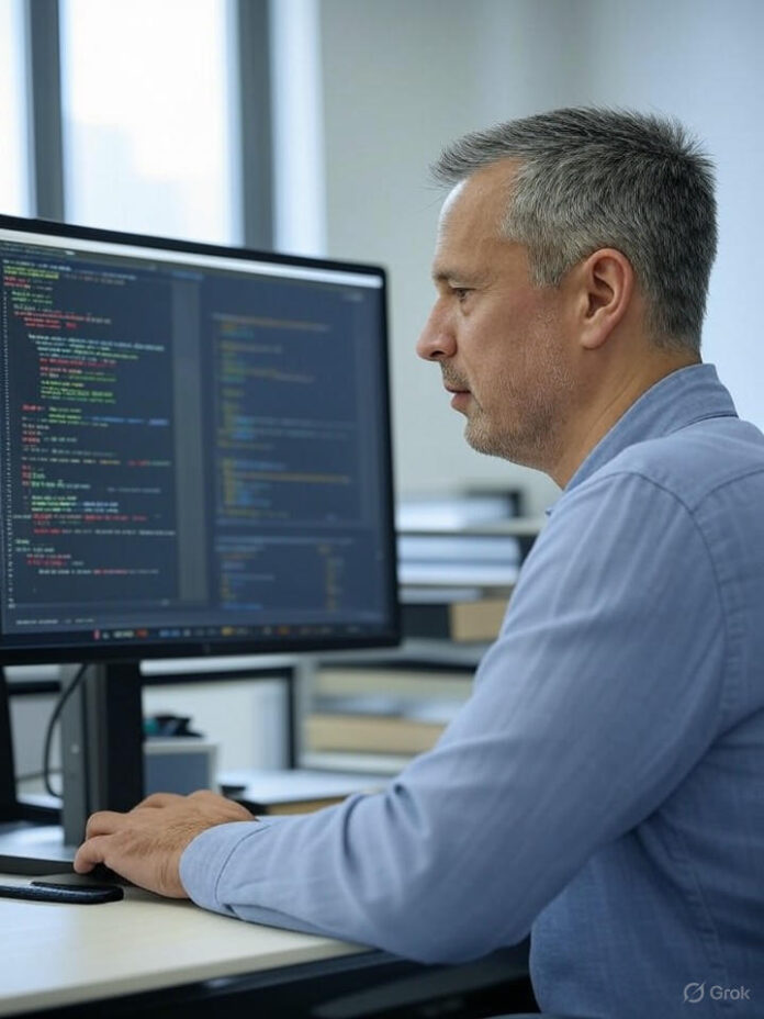 xai-tmp-imgen-792ed25d-193b-4281-b74e-f4bbfce09e01.jpeg AI Tools Empower Senior Developers, Widening Gaps in Software Teams