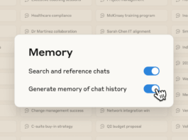 Anthropic’s Claude catches up to ChatGPT and Gemini with upgraded memory features