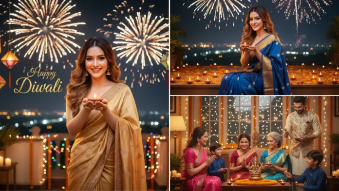 10 Trending Gemini AI Diwali Photo Shoot Prompts: Fireworks, Diyas, Rangoli, and Family Magic in 30 Seconds!