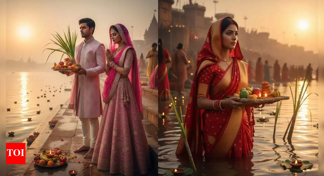 1761435637_photo.jpg Chhath Puja 2025: Google Gemini AI prompts to capture festive magic for couples, girls, and boys |