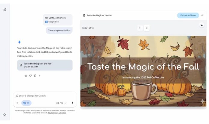 3128ccc0-b1c0-11f0-bd75-334152591034.jpeg Google's Gemini will now generate presentations for you