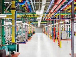 Google data center