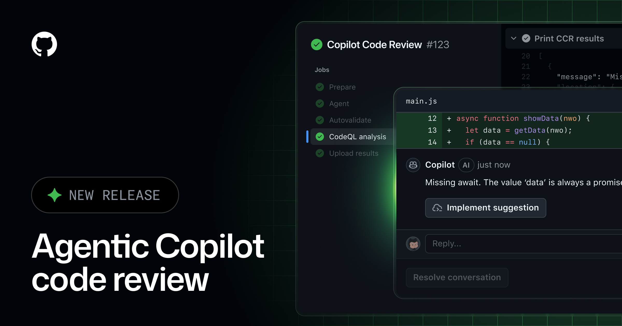 503333562-e2cb3774-2071-4840-8c79-d2c74d1eddea.jpg New public preview features in Copilot code review: AI reviews that see the full picture