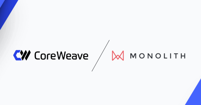CoreWeave to Acquire Monolith, Expanding AI Cloud Platform into Industrial Innovation