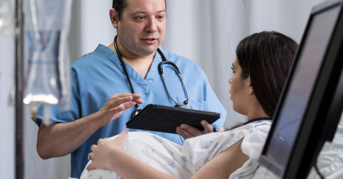 917447-doctor-with-tablet-speaking-with-pregnant-patient-616d68d12a.jpeg AI can help free up clinicians to focus on what matters—the patient