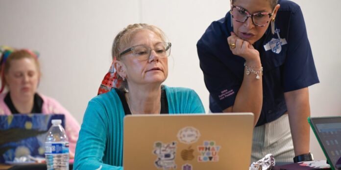 AP25270717092973-e1760718103609.jpg Why OpenAI, Microsoft and Anthropic are funding millions in teacher training: 'AI, like it or not, is part of our world'