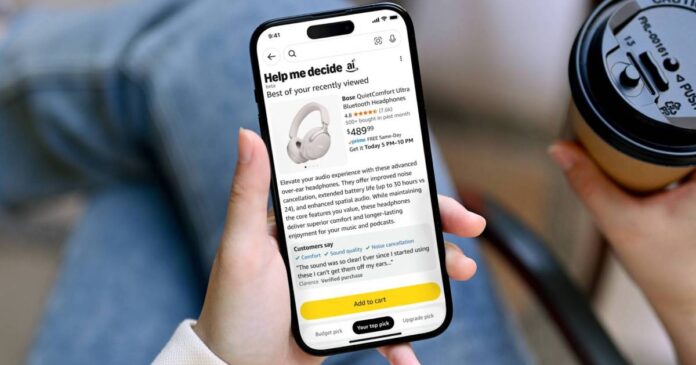 Amazon’s latest AI tool makes sure you’re never overwhelmed by too many choices
