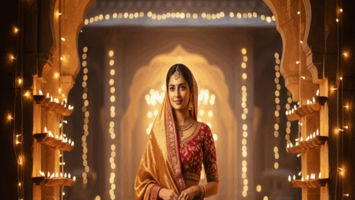 AI generated image for Diwali celebration