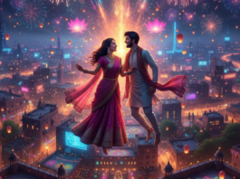 7 AI prompts to try this Diwali to create retro-style portraits for couples using Gemini.