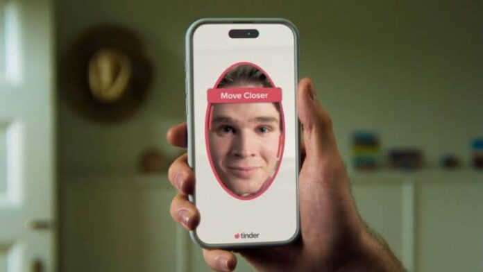 Roth said Face Check differs from Tinder's ID Check, which uses a government-issued ID to verify age and identity. (Image: Tinder)