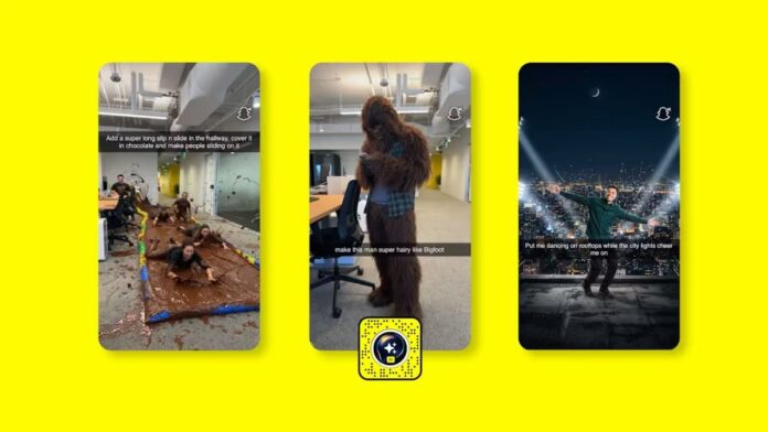 Imagine_Lens_16x9.jpg Snapchat makes its first open prompt AI Lens available for free in the US