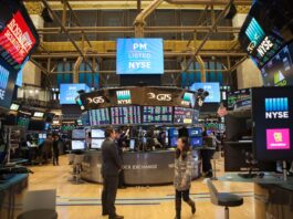 Stocks Turn Mixed as Walmart-OpenAI Deal Pushes Dow Higher