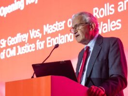 Sir Geoffrey Vos, Master of the Rolls, at Legal Geek Conference 2025 - 2