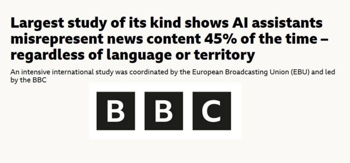 bbcstudy.jpg BBC Finds That 45% of AI Queries Produce Erroneous Answers – JOSH BERSIN