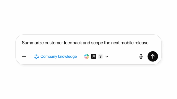 chatgpt_company_knowledge.png OpenAI positions ChatGPT as a search engine for work data with Company Knowledge