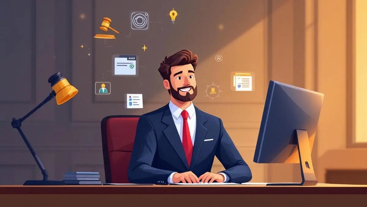 compatible_realistic-illustration-lawyer-using-computer-with-digital-automation-icons.jpg Litrea embeds Lito AI in legal tools at no extra charge for users