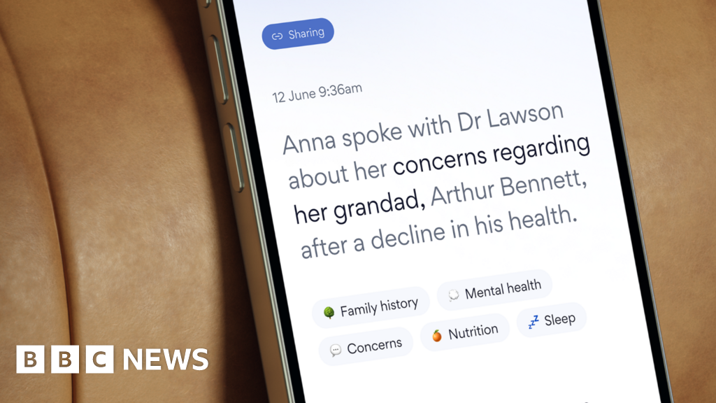 d9fc3090-ae77-11f0-98ab-6747e2555fbd.png App uses AI to help patients remember appointment information