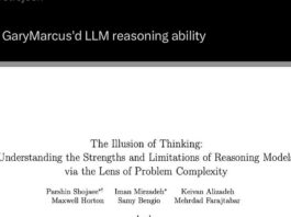 Game over. AGI is not imminent, and LLMs are not the royal road to getting there.