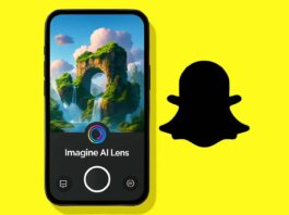 Snapchat app with Imagine AI Lens free in the US and how to get it