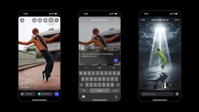 Instagram now lets you edit Stories using AI